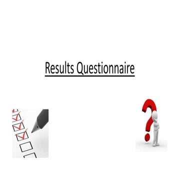 Questionnaire results