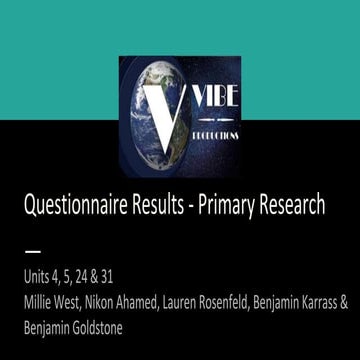 Questionnaire Results