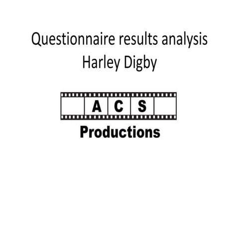 Questionnaire Analysis | PPTX