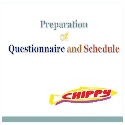 Questionnaires and surveys