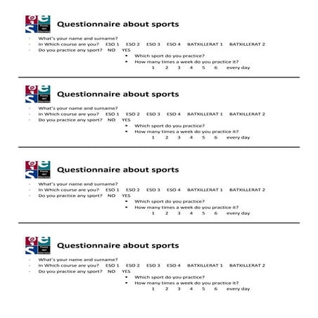 Questionnaire students
