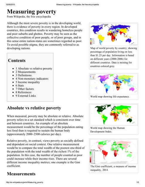 Question no 7 maec 105 measuring poverty   wikipedia, the free encyclopedia