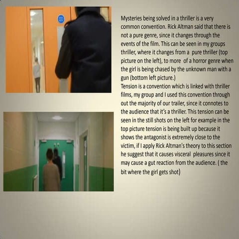 Question one as media evaluation