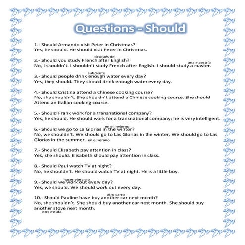 Should 1-todo | PDF