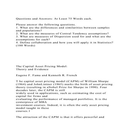 Questions and Answers At Least 75 Words each.Please answer th.docx