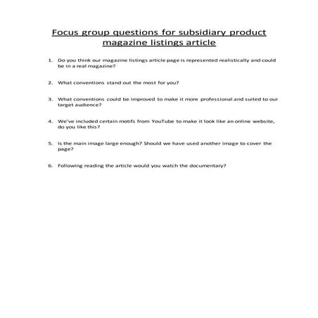 Questions for the magazine dps | DOCX