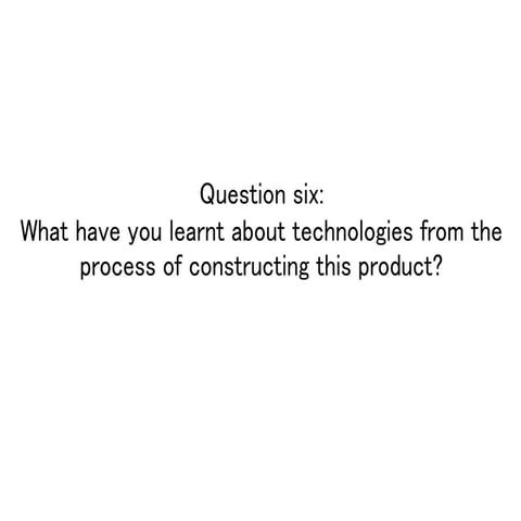 Question six