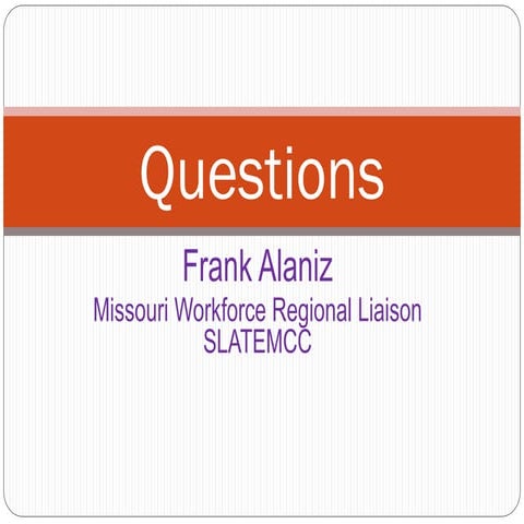 Questions on sourcing