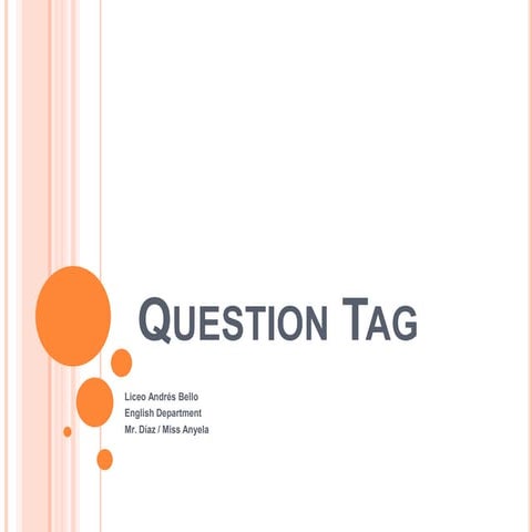 Question tag