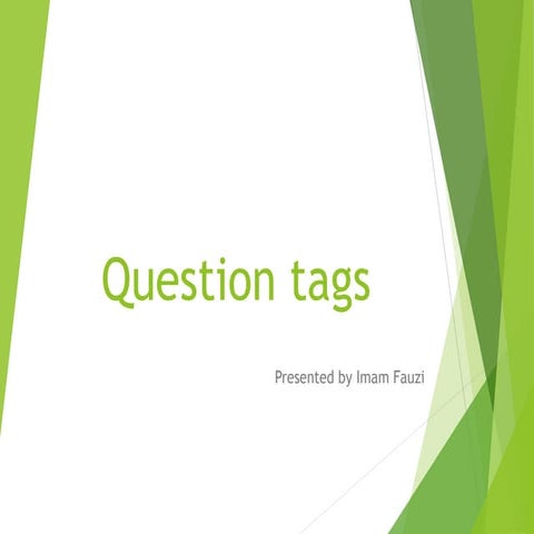 Question tag