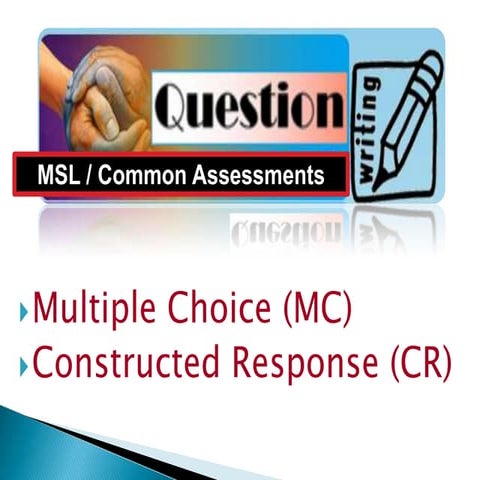 HOW TO CONSTRUCT A MCQ.pptx