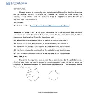 Questões Comentadas de Raciocínio L...