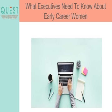 What Executives Need to Know About Millennial Women