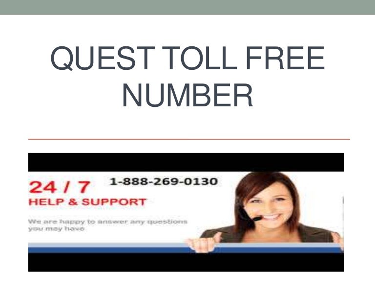 Quest toll free number