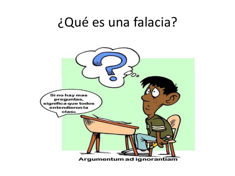 Qué es una falacia Qué es una falacia