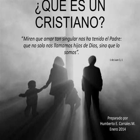 Qué es un cristiano