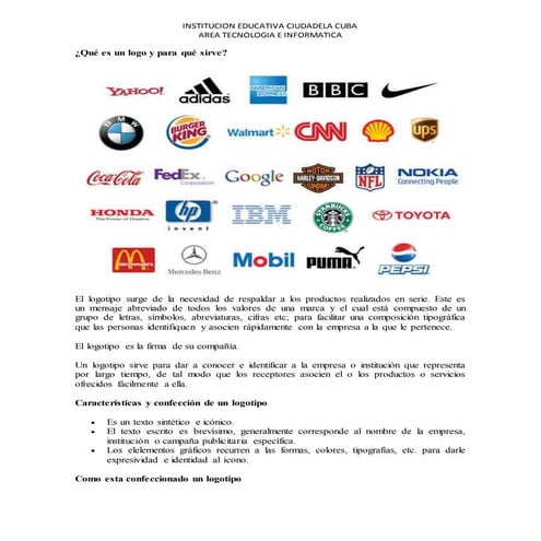 Qué es un logo y para qué sirve