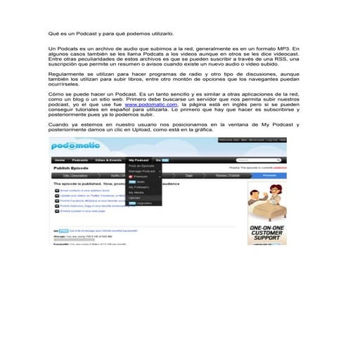 Qué es un podcast y para qué podemos utilizarlo