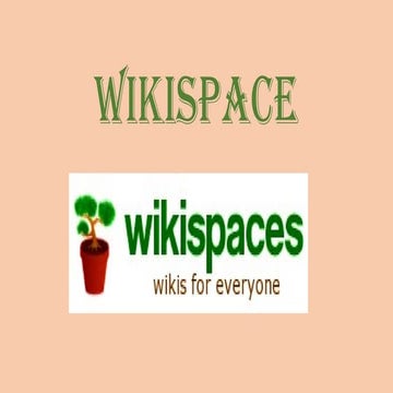 ¿Qué es WIKISPACE¿ para alumnos de bachillerato.pptx