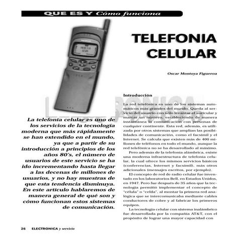 Qué es y cómo funciona telefonia movil