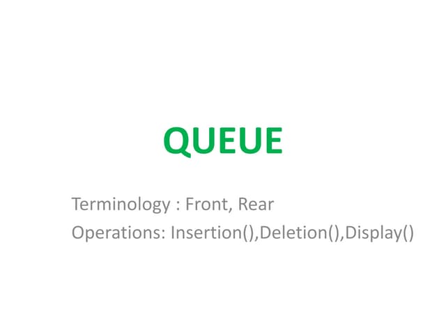 QUEUE.pptx