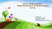 Queue implementation using Linked list.pptx