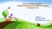 Queue implementation using Linked list.pptx