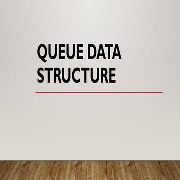 Queue ppt | PPTX
