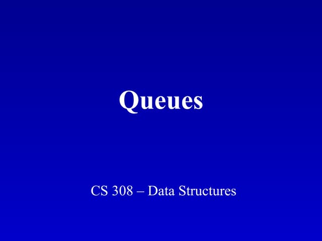 Queues operation using data structure in c | PPTX