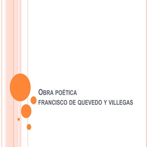 Quevedo 2014 poesía amorosa