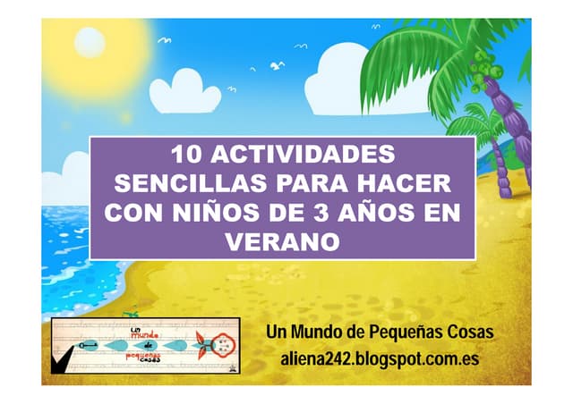 Actividades para hacer con niños de...