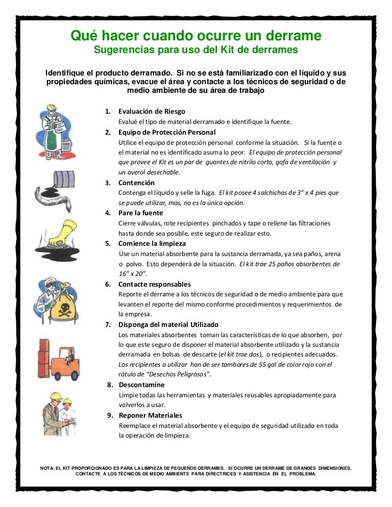 Control de derrame de hidrocarburos 2