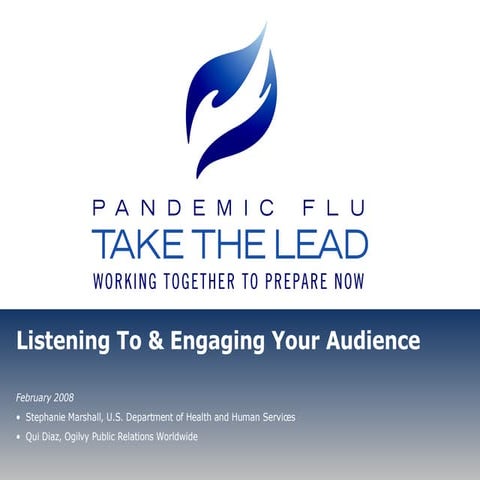 Using Social Sites to Engage Audiences About Pandemic Flu / Forum One Web Exe...