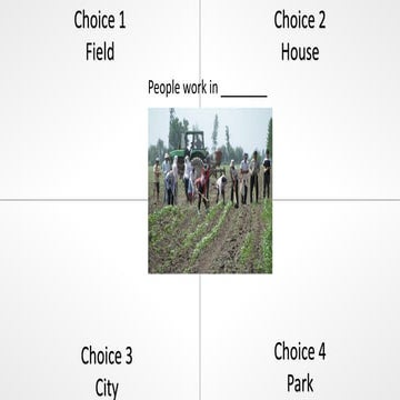 City life Village life 