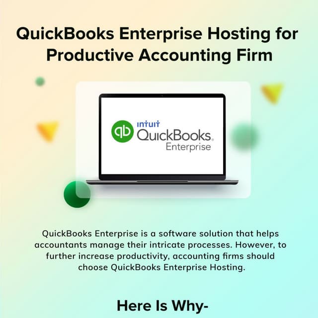 QuickBooks Enterprise Hosting for Productive Accounting Firm