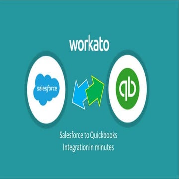 Quickbooks Integration with Salesforce with Workato