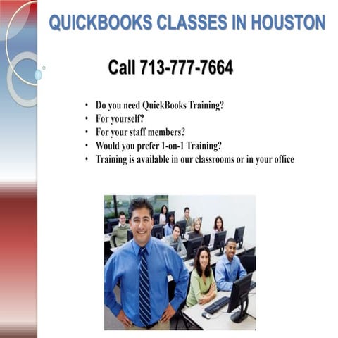 QUICKBOOKS CLASSES IN HOUSTON