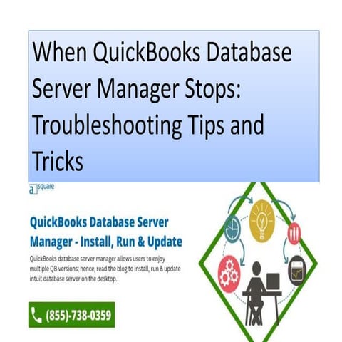 QuickBooks database server manager free download | PDF