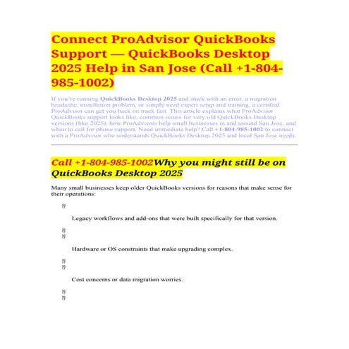 QuickBooks Desktop 2025 Help in San Jose (Call +1-804-985-1002).doc