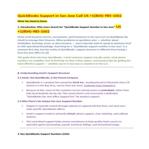 24/7 QuickBooks Support near me in San Jose.docx