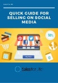 Quick Guide for Selling on Social Media