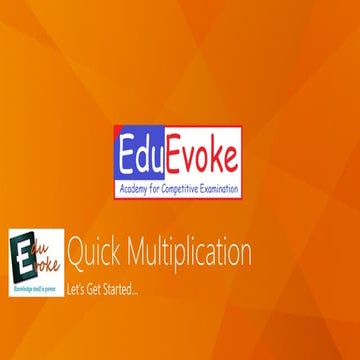 Quick multiplication