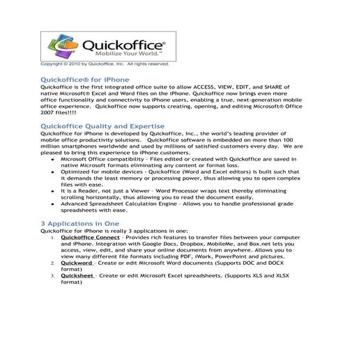 Quickoffice