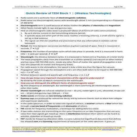 Quick review t324_block1