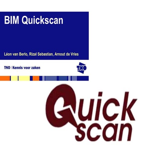 BIM Quickscan | PPT