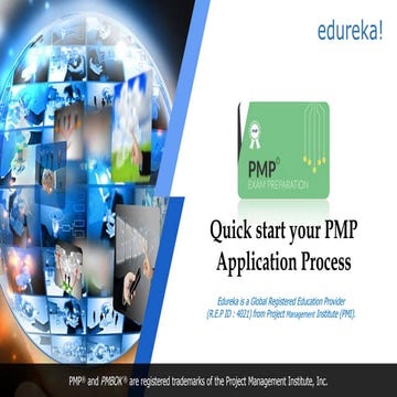 Quick start your PMP application process 