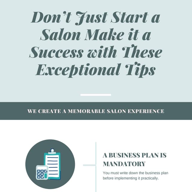 Quick tips for starting a successful beauty salon business | PDF