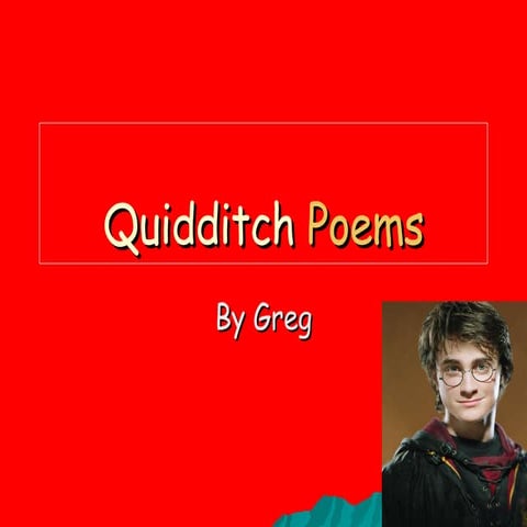 Quidditch By Greg