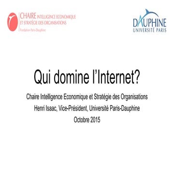 Qui domine l'internet