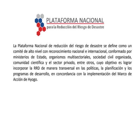 Gestión de Riesgo de Desastres y Discapacidad en Chile | PPTX